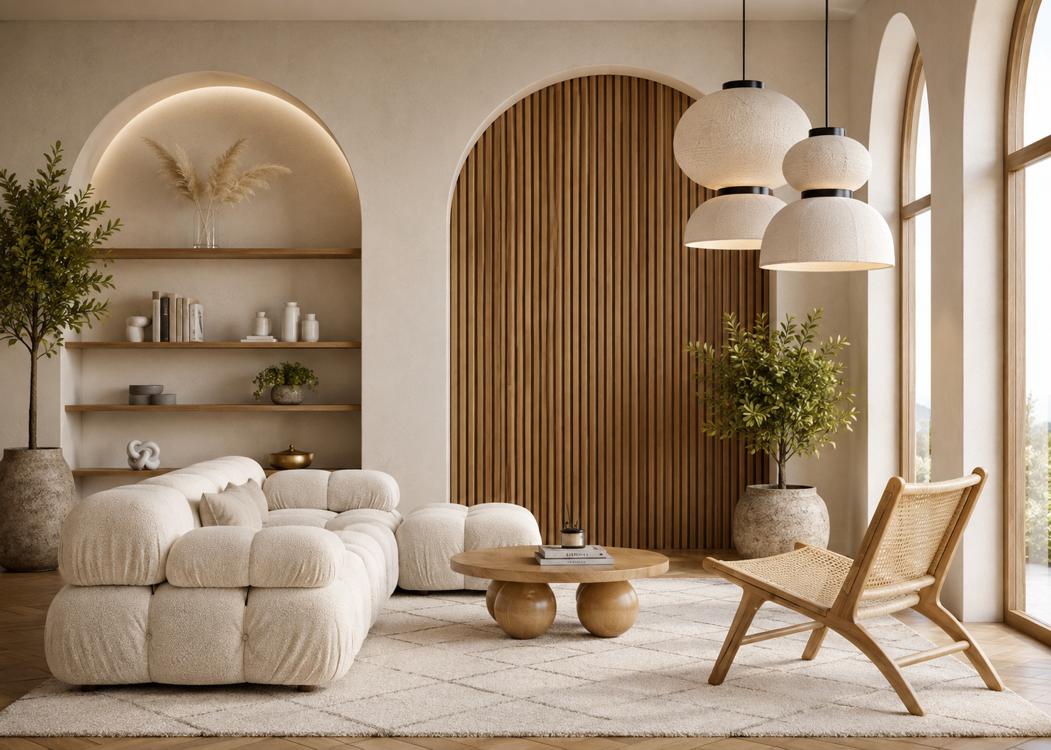 Contemporary interior detail