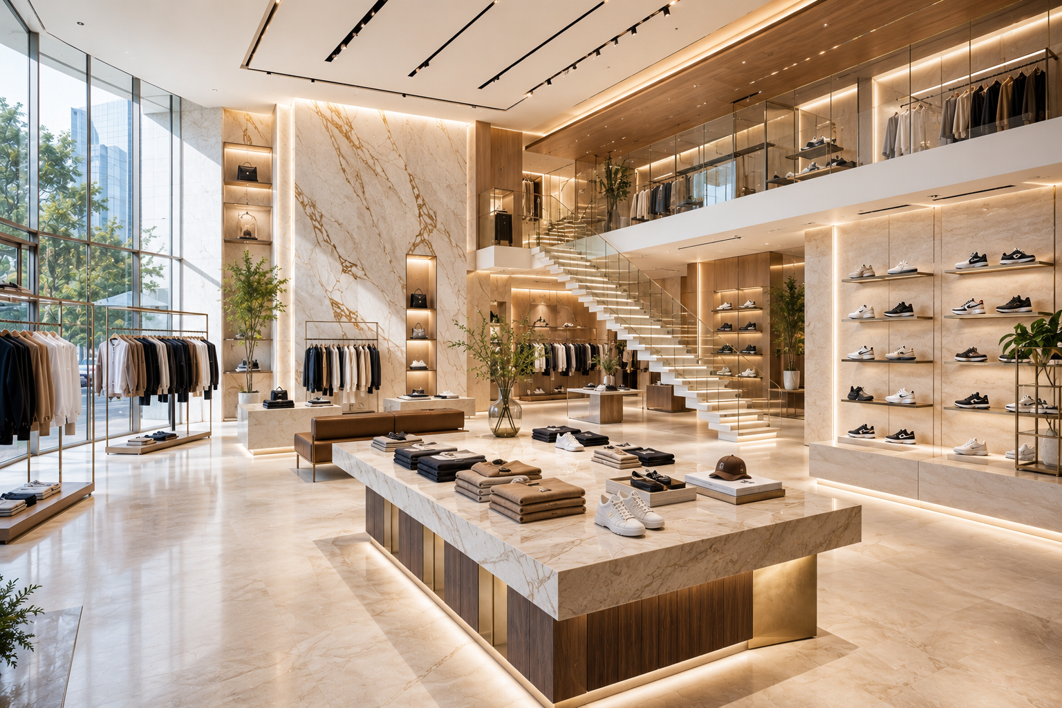 Retail interior design